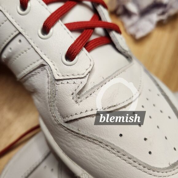 Adidas Rivalry Low Sneakers – Women’s 8.5, white - red laces, Unworn - Picture 11 of 11